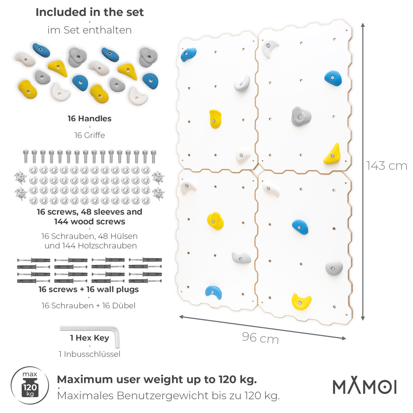 Indoor climbing wall