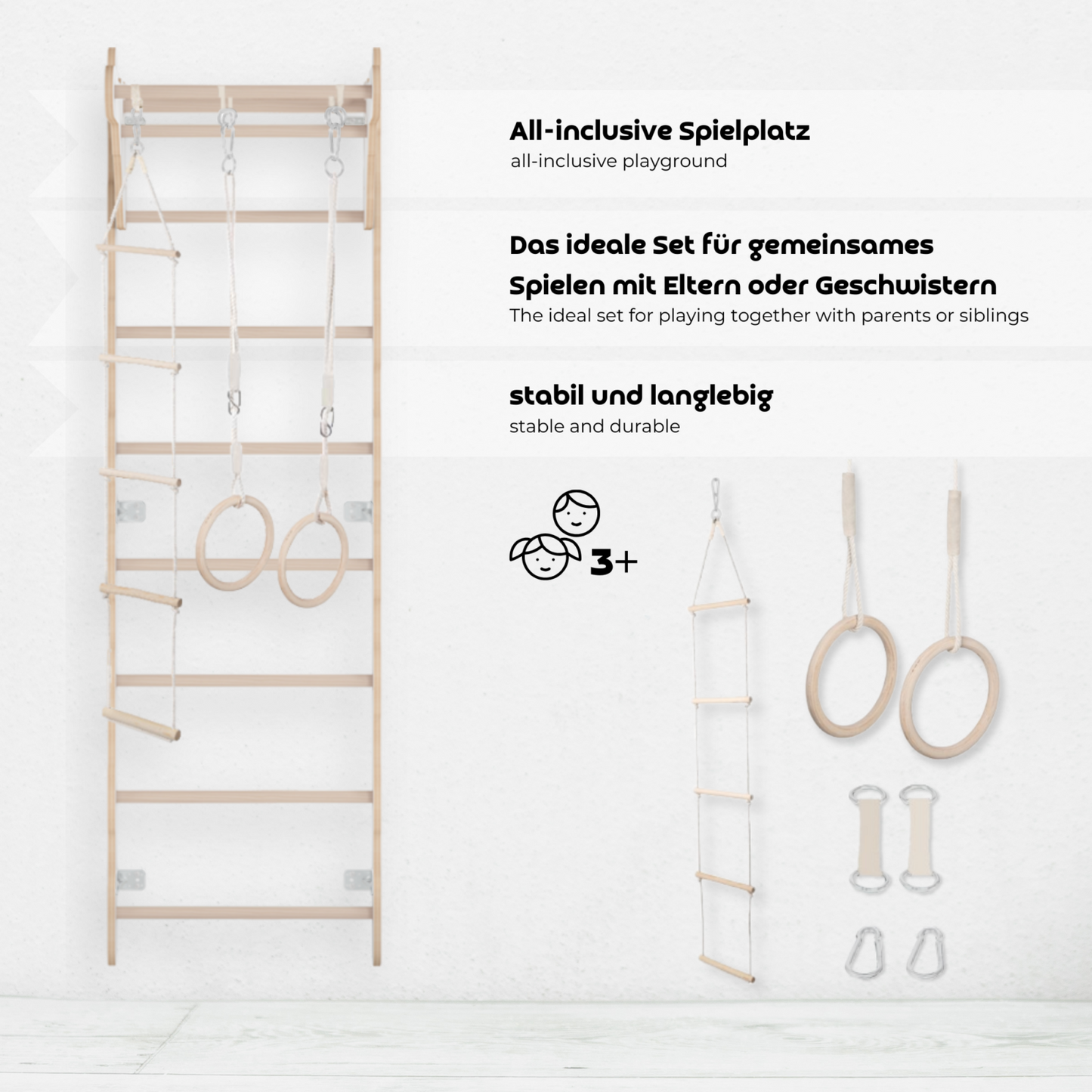 Gymnastics Wall Bar - 82 Inches