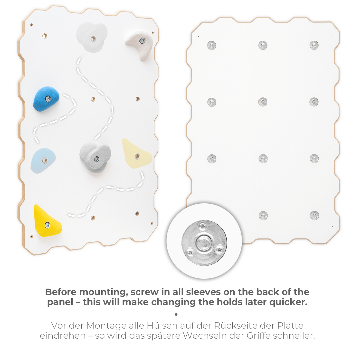 Indoor climbing wall