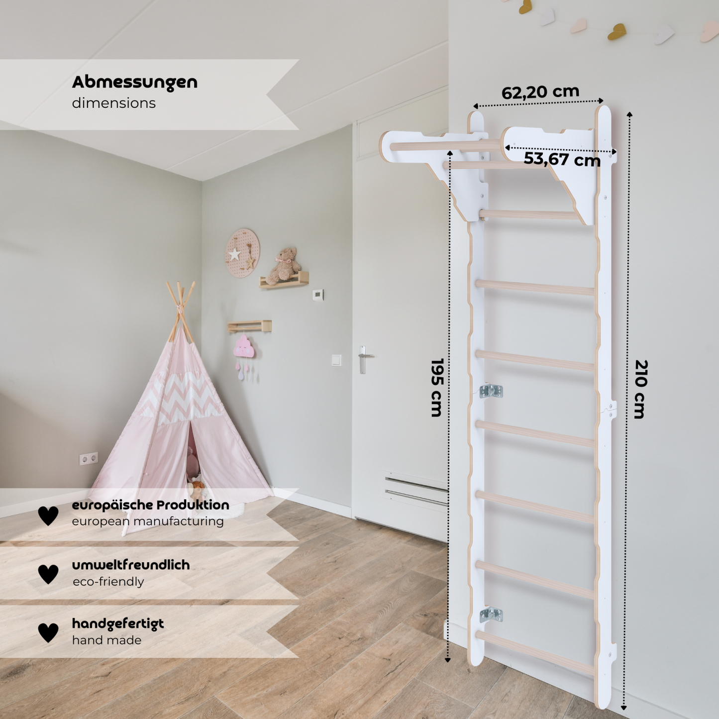 Indoor Gymnastic Ladder