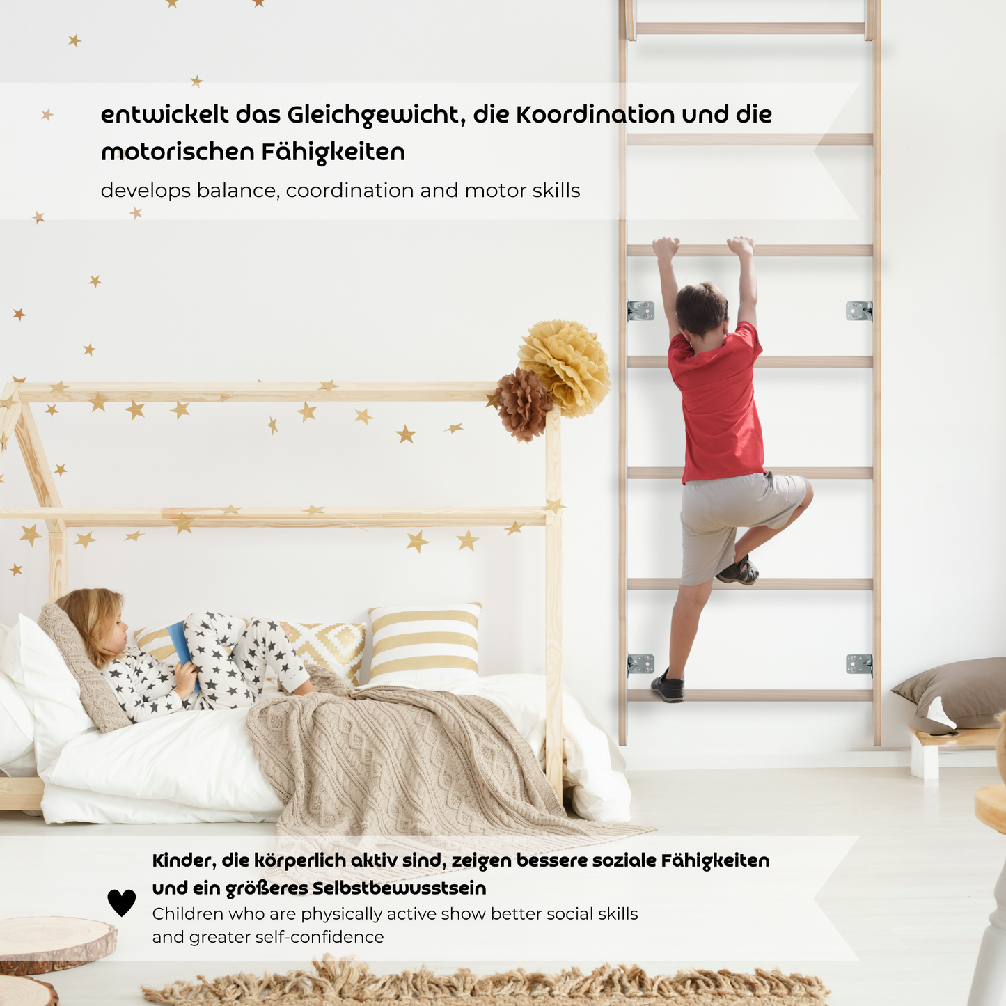 Indoor Gymnastic Ladder