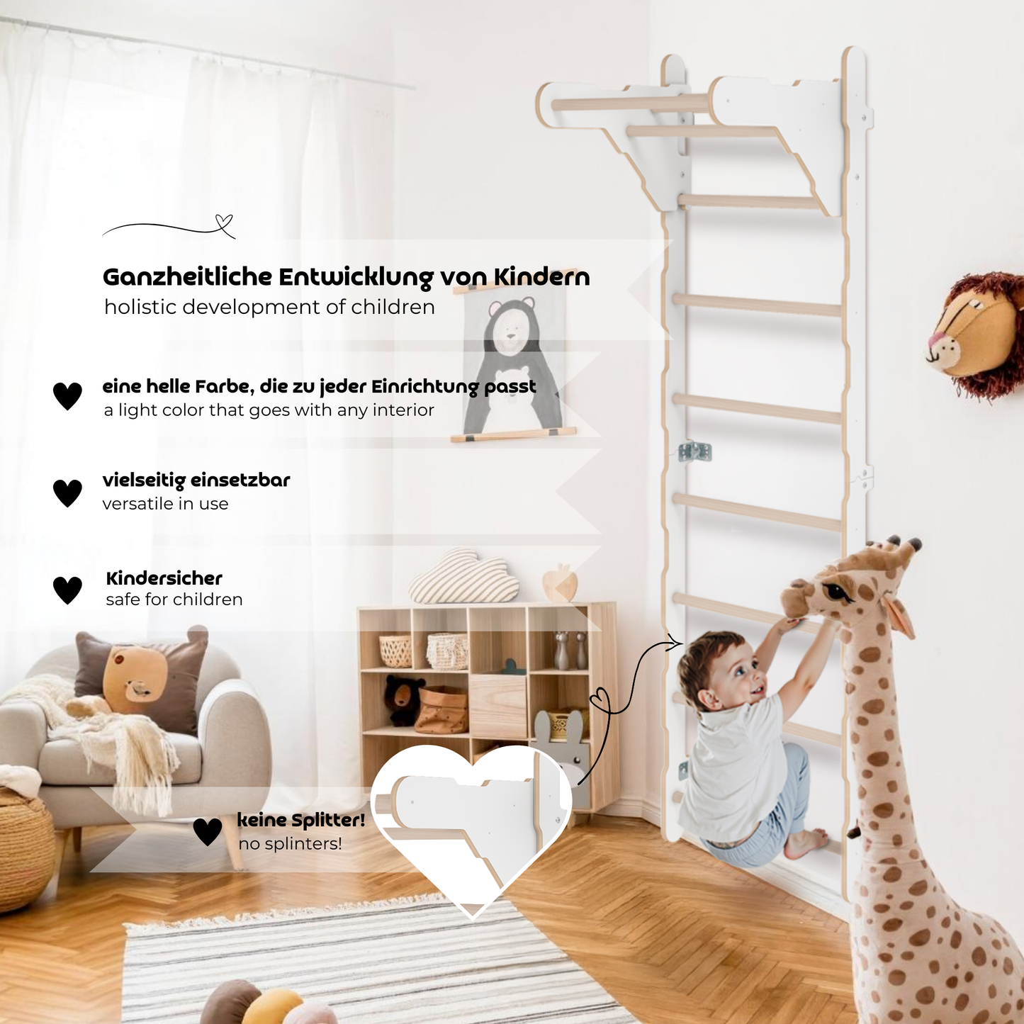 Indoor Gymnastic Ladder