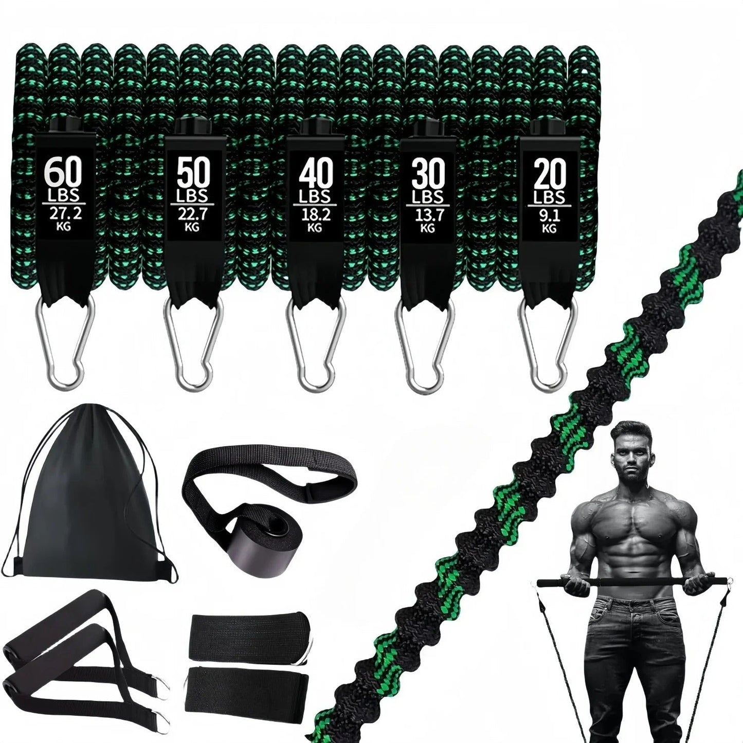 Resistance Bands Set 12pcs