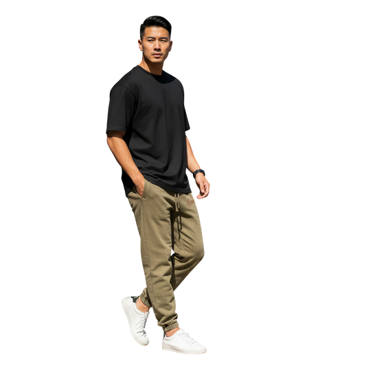 MÜLLER Vintage Style Washed Sweatpants