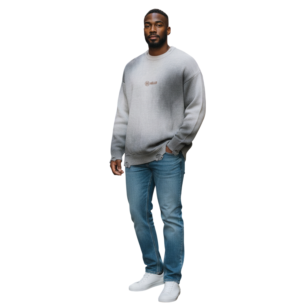 Müller Ripped Crewneck