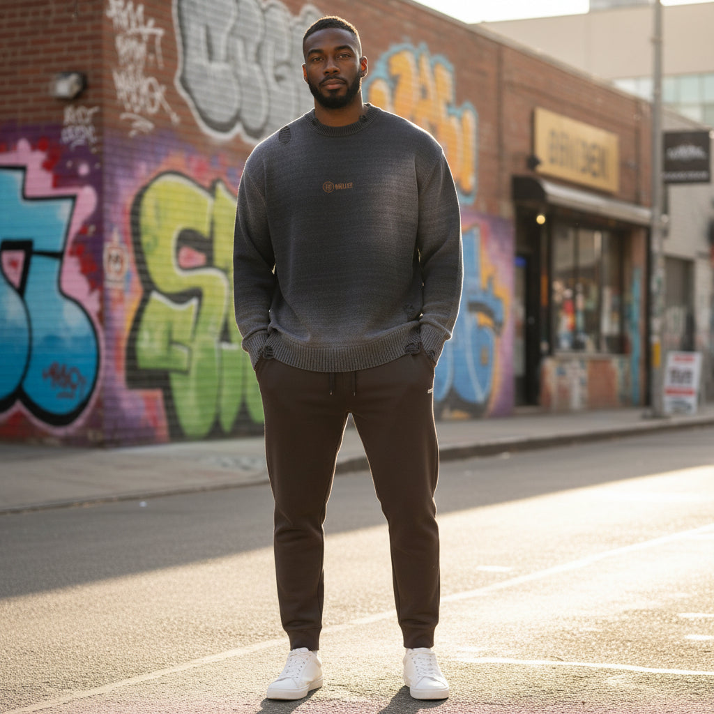 Müller Ripped Crewneck