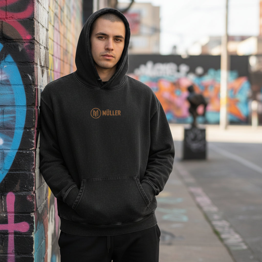 Müller Washed Oversized Hoodie
