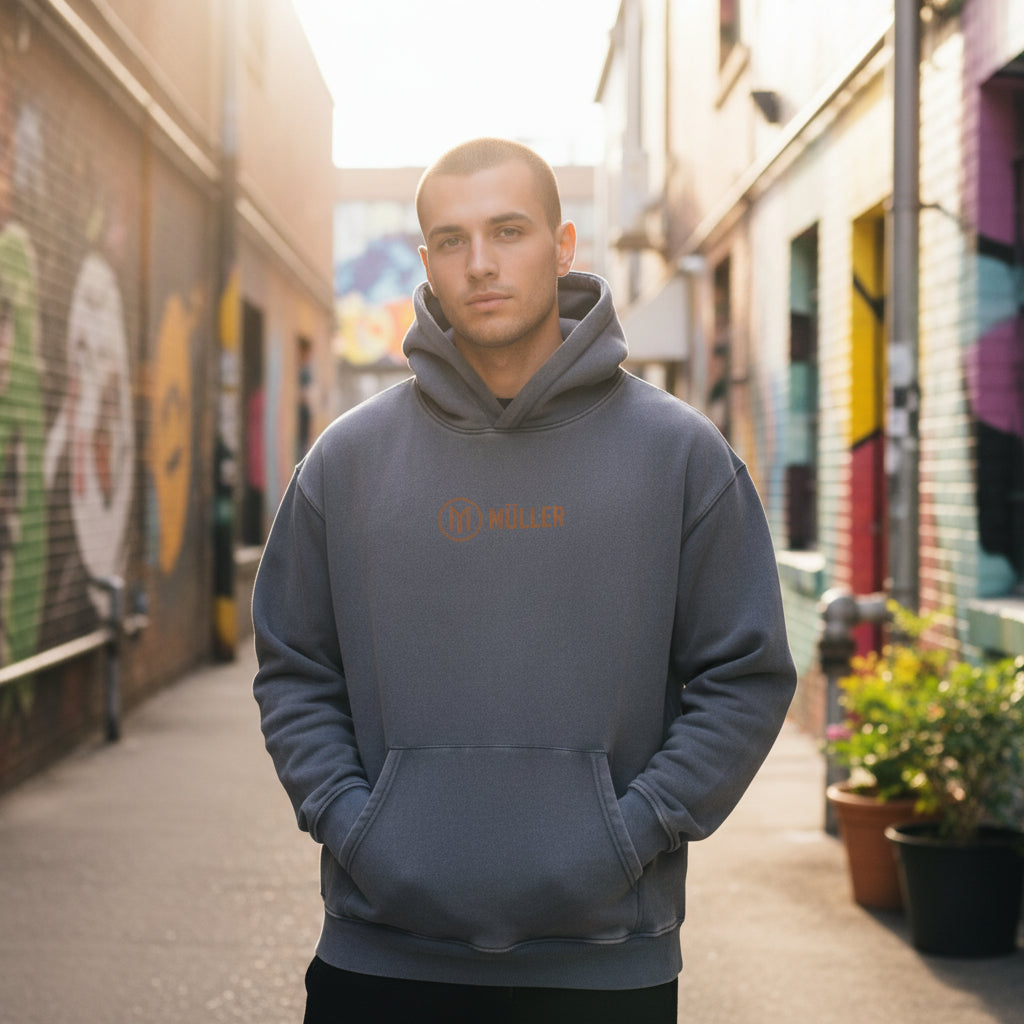 Müller Washed Oversized Hoodie
