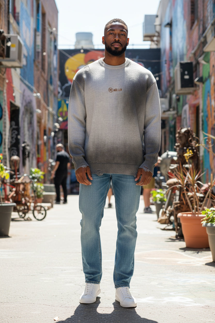 Müller Ripped Crewneck