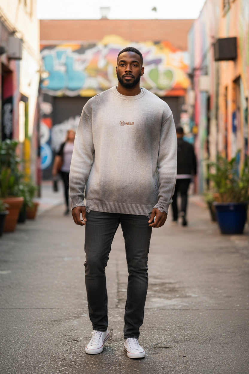 Müller Ripped Crewneck